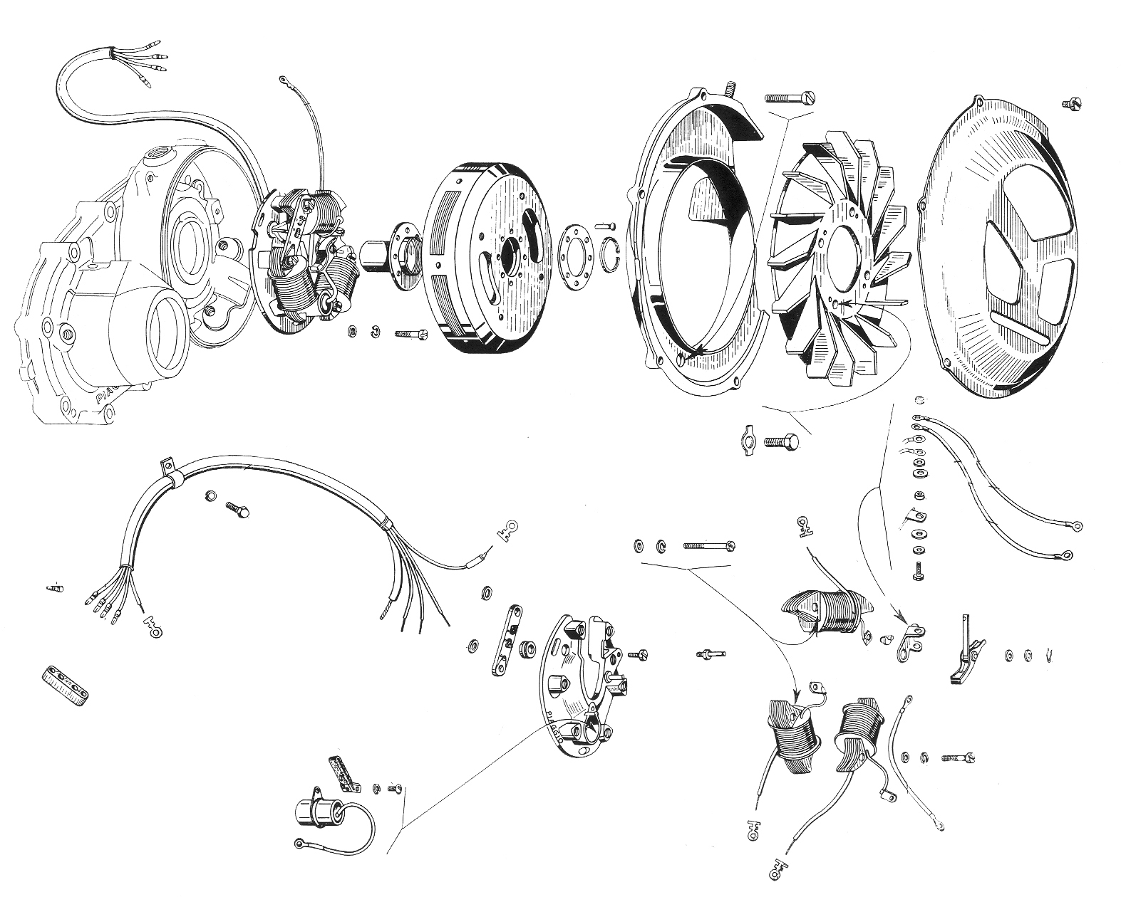 Volano Magnete - Vespa 150 GS (VS2T)