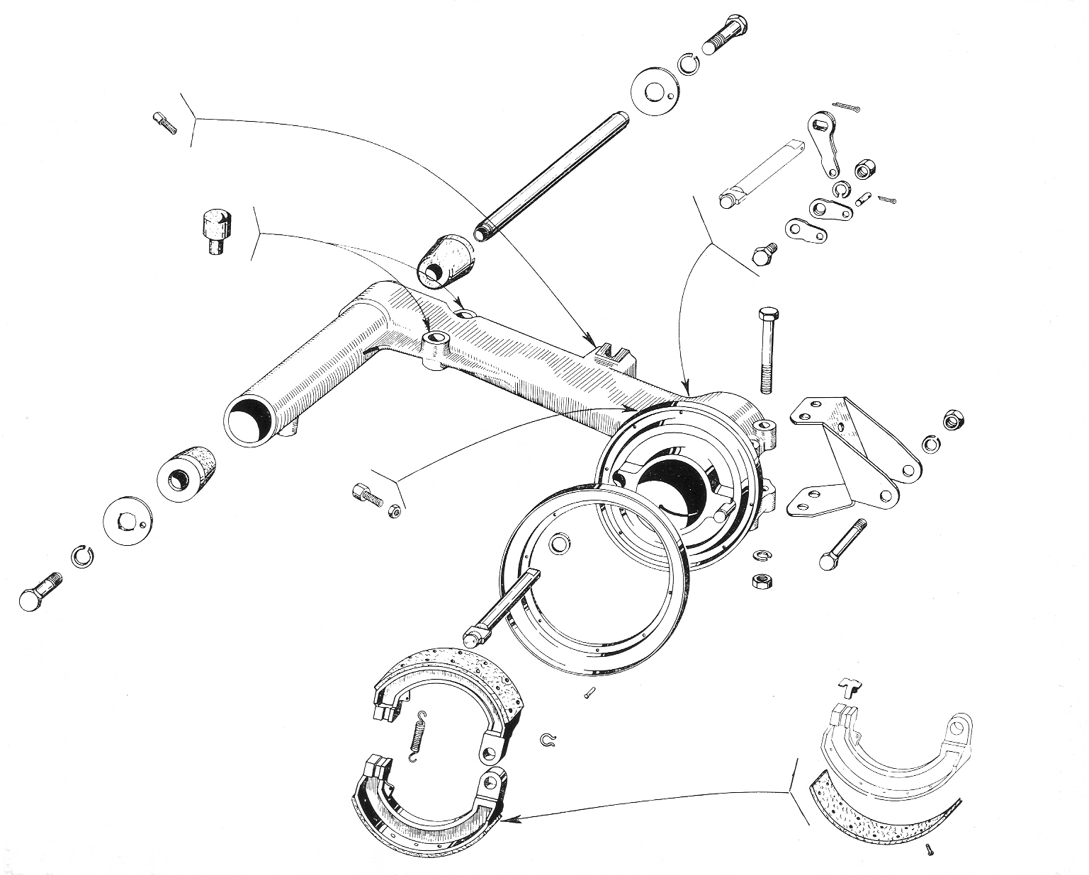 Traversa sopporto motore - Vespa 150 GS (VS1T)