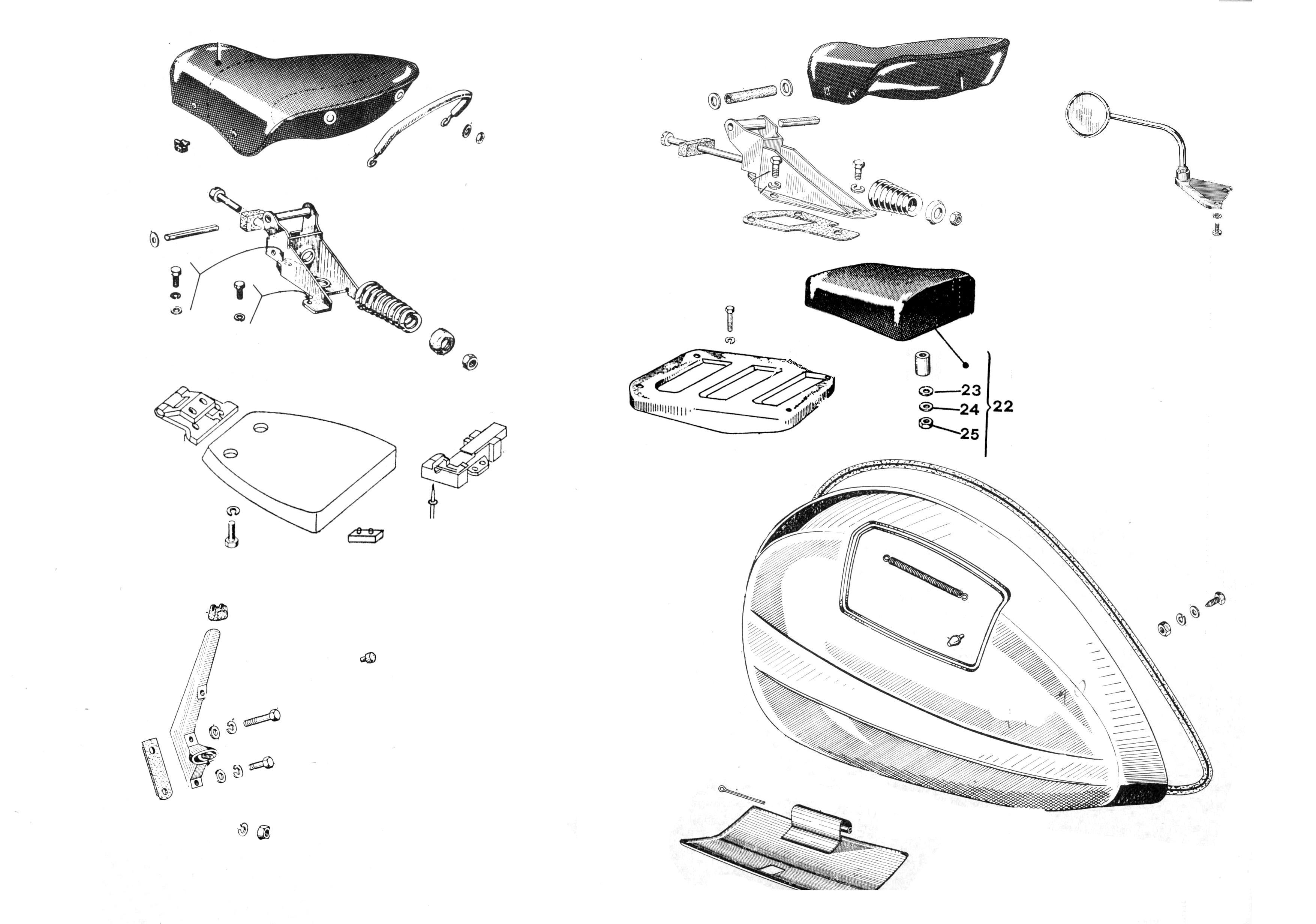 Accessori - Vespa PX 200 E Arcobaleno (VSX1T (Arc))