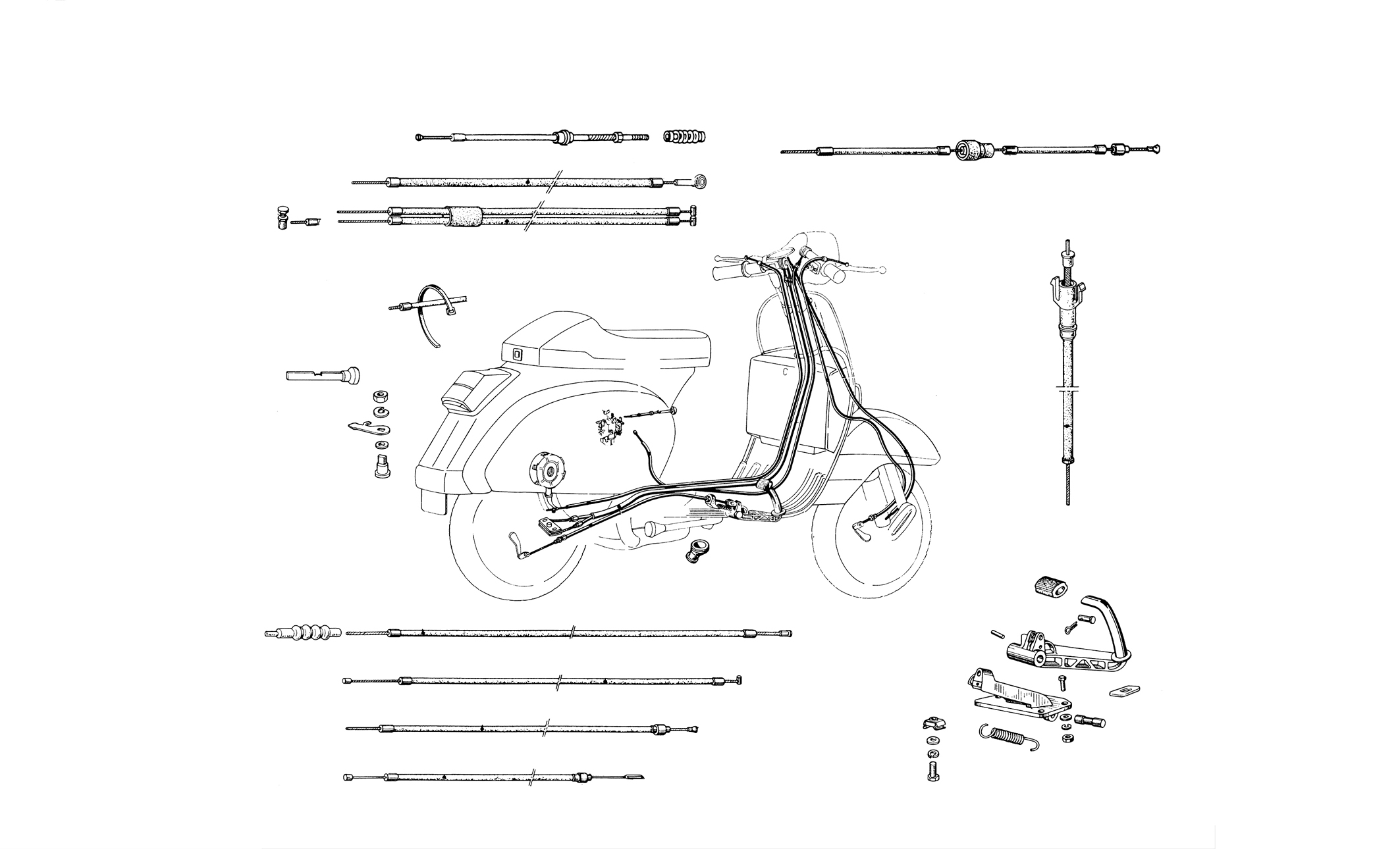 Trasmissioni - Vespa 125 FL (VMX7T)
